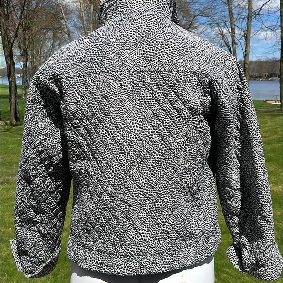 SilkLand bl & wh silk jacket M - Picture 3 of 8